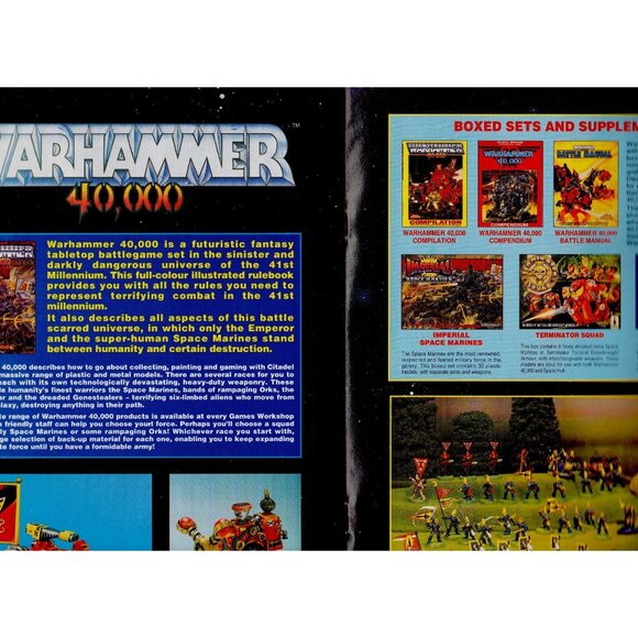 Games Workshop Catalog 1992 World of Hobby Games Warhammer Miniatures VG 1993 - Picture 4 of 10